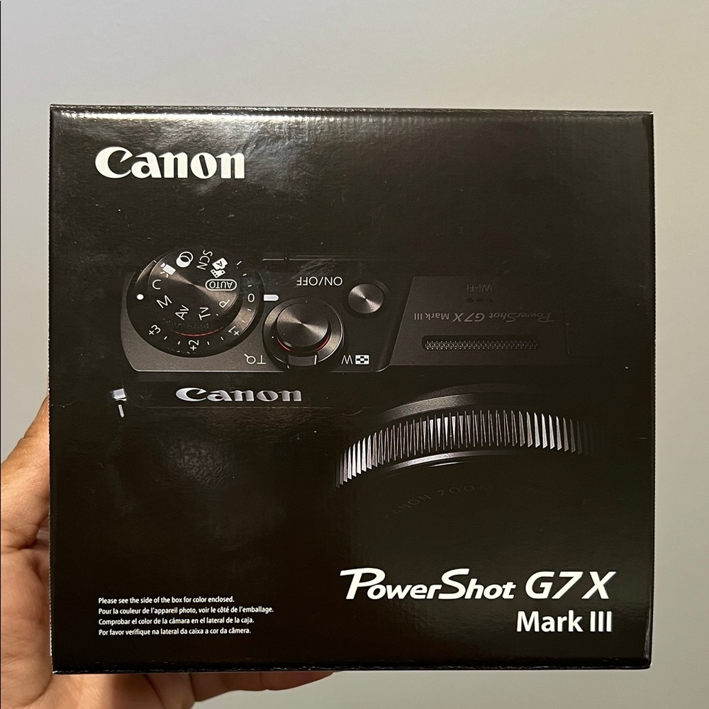 Canon PowerShot G7 X Mark III - Sleek Black